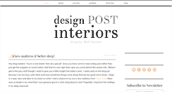 Desktop Screenshot of designpostinteriors.com